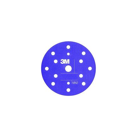 3M 6 Flexible Abrasive Hookit Dust Free Disc, P400, 25/Pk