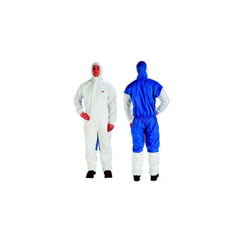 COVERALL L WH/BLU 5/6 @20, Pack of 20