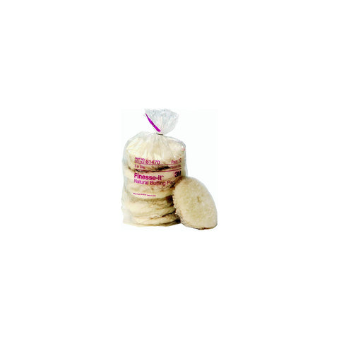 Marine Finesse-It Natural Buffing Pad, Pack of 10