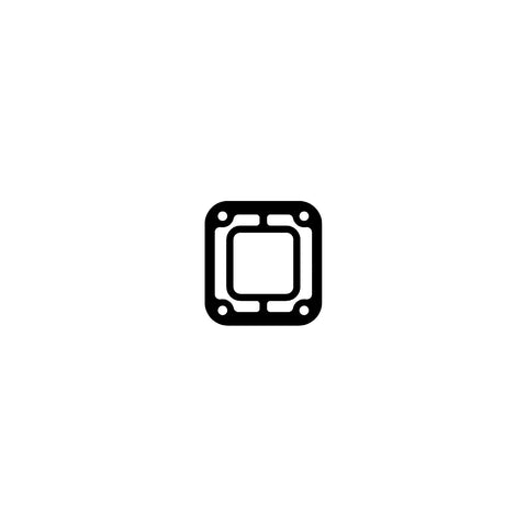 Quicksilver 27-8M0162536 Exhaust End Cap Riser Gasket