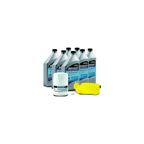 Quicksilver 8M0169542 4-Stroke Outboard Oil Change Kit, 6-Liter
