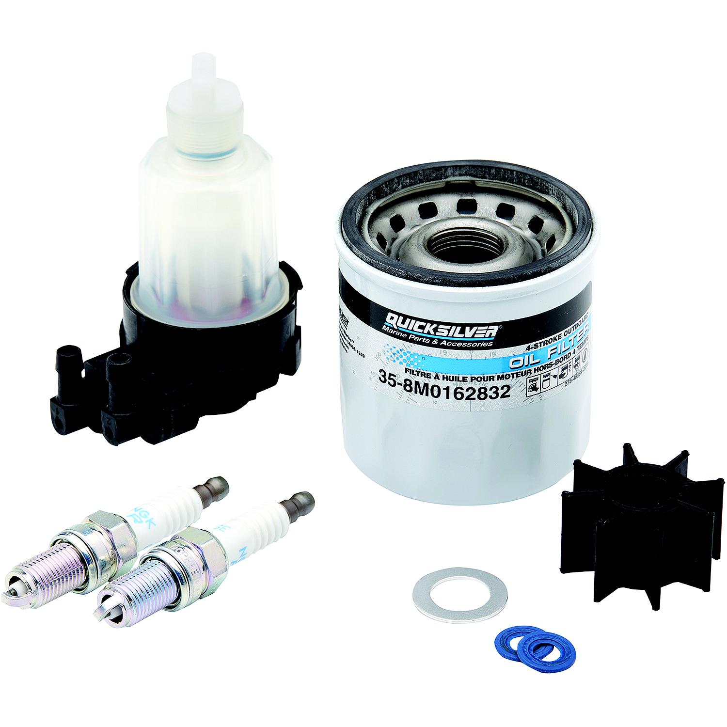 Quicksilver 8M0172123 Outboard Service Kit for Select Mercury/Mariner ...