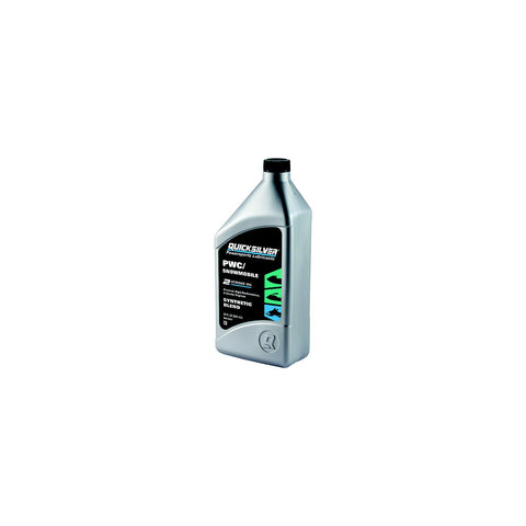 Quicksilver 92-8M0175743 2-Stroke PWC/Snowmobile Oil, Gal., Pack of 3
