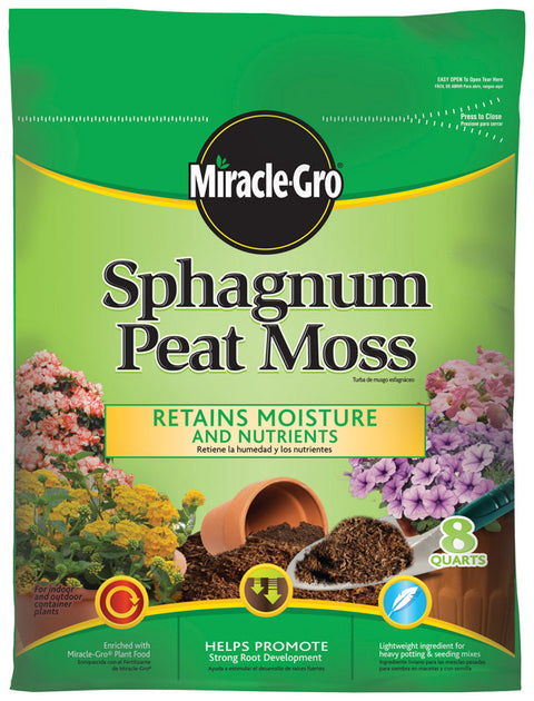 Miracle-Gro Sphagnum Peat Moss 8 qt.