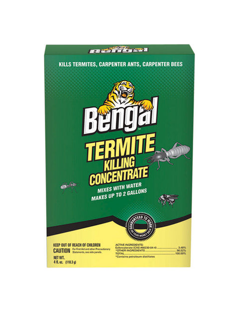Bengal Termite Insect Killer For Termites, Carpetnter Ants and Bees 4 oz.