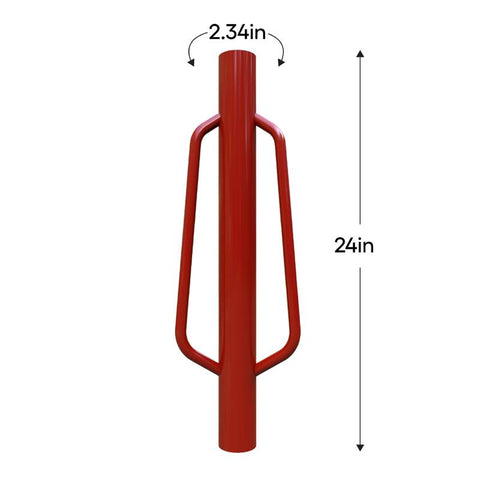Yardlink Post Driver With Handle Red, Pack of 2
