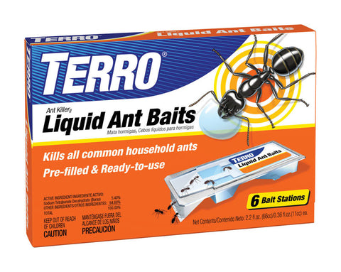 Terro Bait Station Ant Bait 0.36 oz. 6 pk