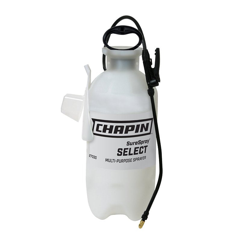 Chapin 27030 Series Compression Sprayer, 3 gal Tank, Poly Tank, 34 in ...