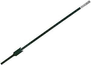 CMC 30052743 T-Post, 8 ft H, Steel, Gray/Green