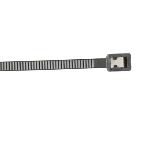 Gardner Bender 45-314UVBSC Cable Tie, 4 in Max Bundle Dia, Double-Lock Locking, Nylon, UV Black