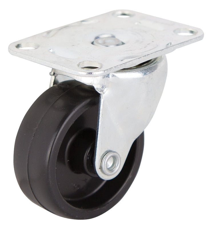 ProSource JC-B09-PS Swivel Caster, 1-5/8 in Dia Wheel, 5/8 in W Wheel ...