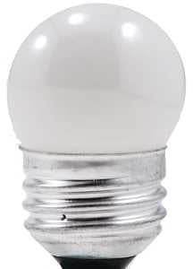 Sylvania 7.5W/SW/MED/NLITE Incandescent Lamp, 120 V, 7.5 W, Candelabra E12, Pack of 12