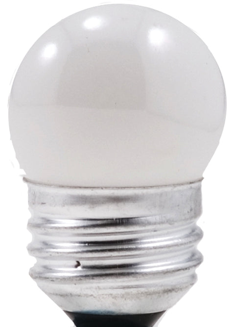 Sylvania 7.5W/SW/MED/NLITE Incandescent Lamp, 120 V, 7.5 W, Candelabra E12, Pack of 12