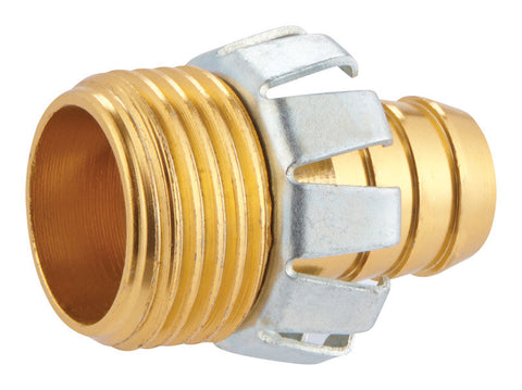 Ace 5/8 in. Metal Clinch Hose Mender Clamp Male Threaded