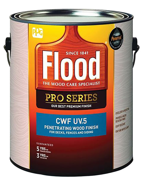 Flood FLD566-01 Wood Finish, Cedar, Liquid, 1 gal, Can, Pack of 4