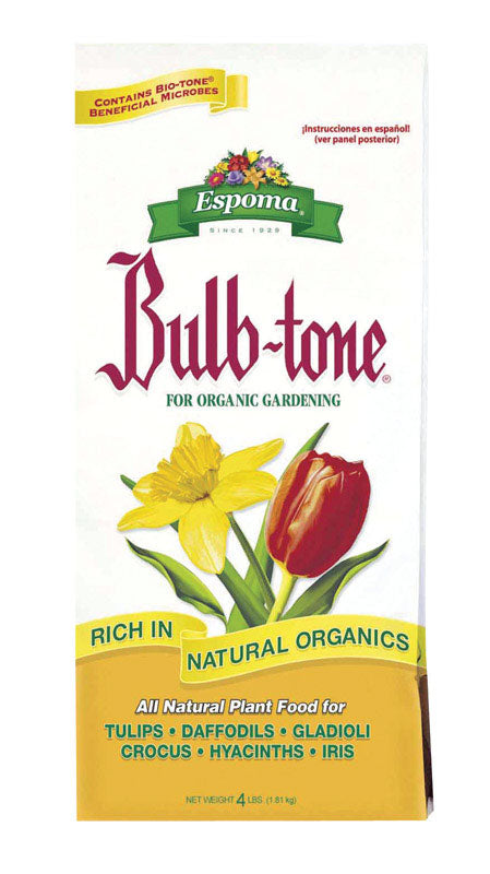 Espoma Bulb-tone Plant Food For Tulips, Daffodils, Gladioli 4 lb.