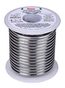 Oatey 20019 Leaded Solder, 1 lb, Solid, Silver, 361 to 421 deg F Melting Point