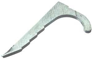 Halex 61401B Conduit Drive Strap, Steel, Zinc-Plated