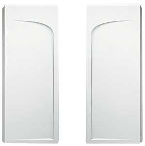 Sterling Ensemble 72175100-0 Shower End Wall Set, 71-1/4 in L, 30 in W, Vikrell, High-Gloss, Alcove Installation, White
