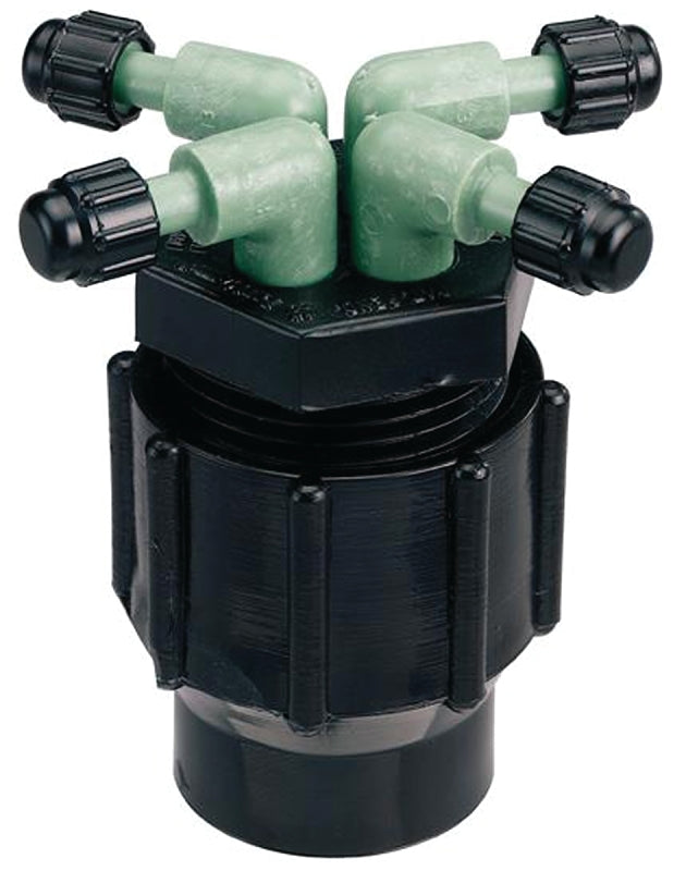 Orbit 67025 Manifold, 1/2 x 1/4 in Connection, Thread x Barb, 1/4 in T ...
