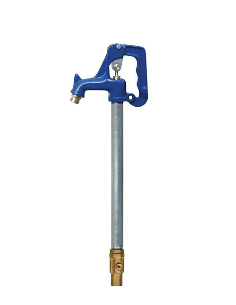 Simmons 900 Series 906 Yard Hydrant, 101-1/2 in OAL, 3/4 in Inlet, FNPT Inlet, 3/4 in Outlet, MHT Outlet, 34 gpm