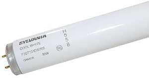 Sylvania 23493 Fluorescent Bulb, 30 W, T12 Lamp, Medium Lamp Base, 1870 Lumens, 4200 K Color Temp, Cool White Light, Pack of 6