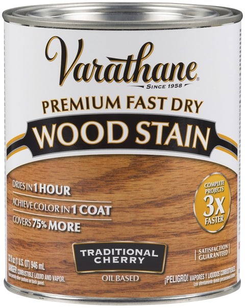 Varathane 262008 Wood Stain, Traditional Cherry, Liquid, 1 qt, Can, Pack of 2