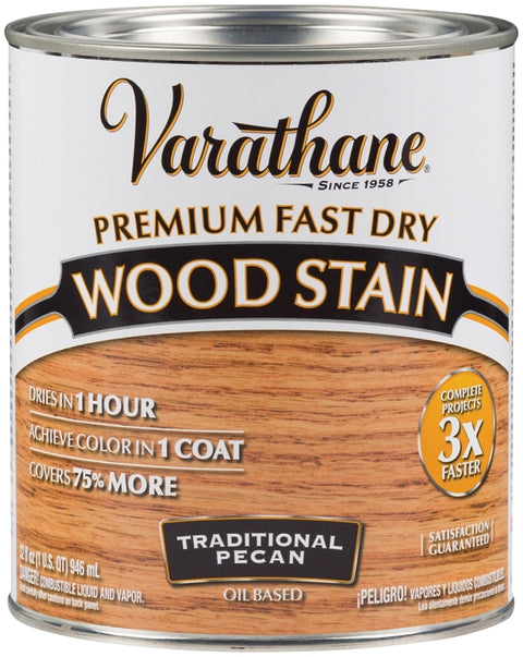 Varathane 262013 Wood Stain, Traditional Pecan, Liquid, 1 qt, Can, Pack of 2
