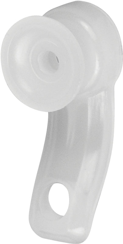 Kenney KN1865 Traverse Rod Carrier, Plastic Carrier, Plastic, White