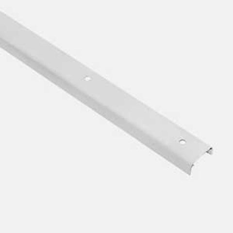 RENIN BF110B-04800-BW Door Track, Steel, Powder-Coated, 48 in L