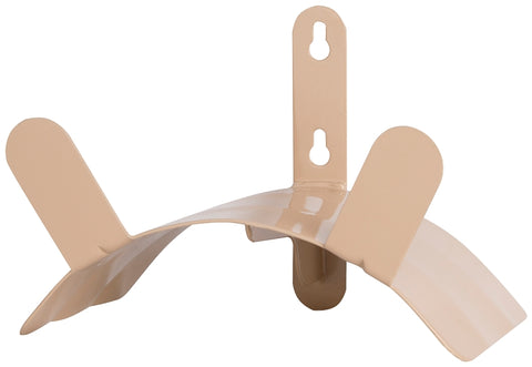 Landscapers Select HH-691 Hose Hanger, 125 ft Capacity, Steel, Tan, Powder-Coated, Wall Mounting