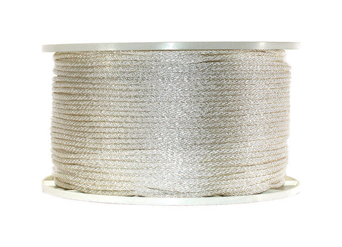 Wellington 3/16 in. Dia. x 1000 ft. L Solid Braided Nylon Rope White