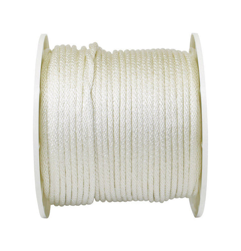 Wellington 5/16 in. Dia. x 500 ft. L Solid Braided Nylon Rope White