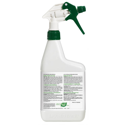 Liquid Fence Animal Repellent Spray For Deer and Rabbits 32 oz, Pack of 6