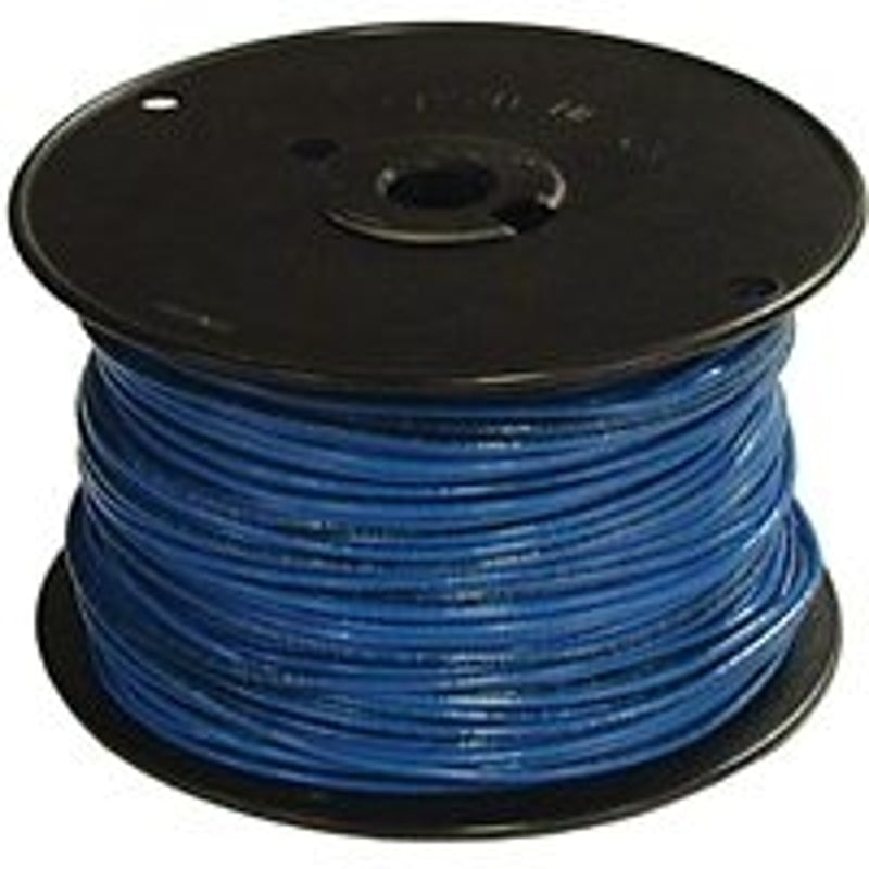 Southwire 12BLU-SOLX500 Series Building Wire, Blue Sheath, 12 AWG Wire ...
