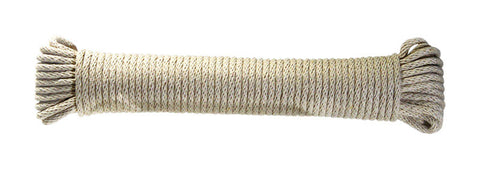 Ace 3/16 in. D X 50 ft. L Natural Braided Cotton Cord