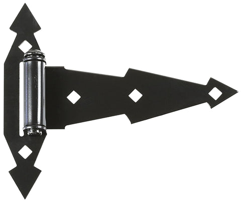 National Hardware N165-480 T-Hinge, 1-1/2 in W Frame Leaf, 7-5/16 in H Frame Leaf, Steel, Removable, Tight Pin, 55 lb