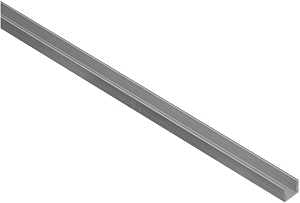 Stanley Hardware 4208BC Series N247-643 U-Channel, 72 in L, 1/16 in Thick, Aluminum