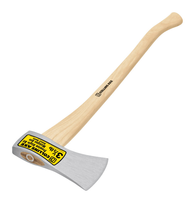 Axe Shell Collins 3-1/2 lb. Single Bit Forged Steel Axe 36 in. L Hickory – Shell ...