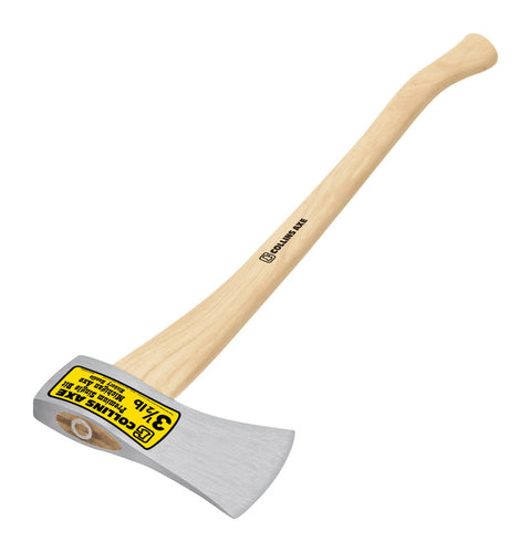 Collins 3-1/2 lb. Single Bit Forged Steel Axe 36 in. L Hickory
