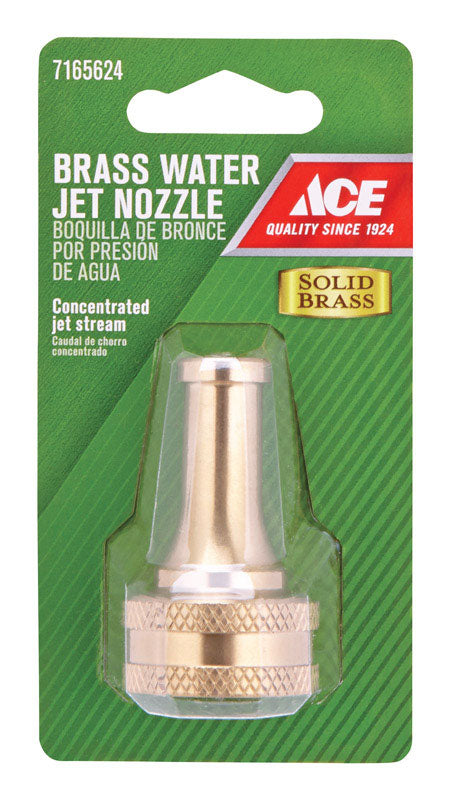 Ace Jet Stream Hose Nozzle Solid Brass