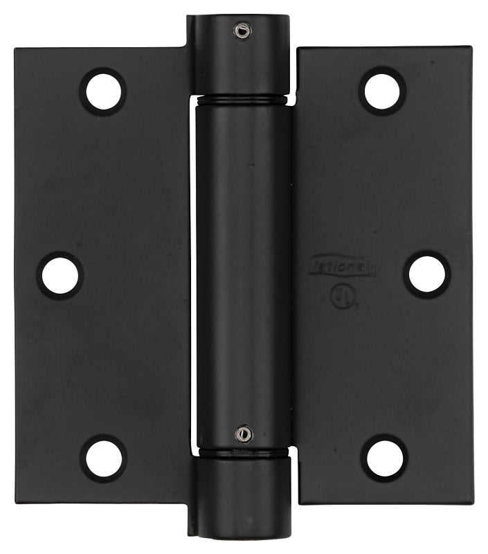 National Hardware N350-769 Spring Hinge, 3-1/2 in L x 3-1/2 in W Dimen ...