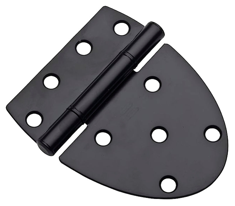 National Hardware N214-113 Gate Hinge, Steel, Black, 48 lb – Shell ...