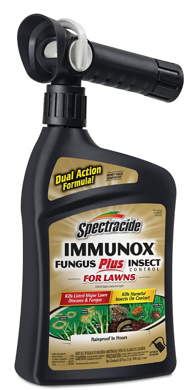 Spectracide 96187 Fungicide, Liquid, Odorless, Clear/Light Yellow, 32 oz