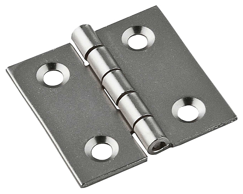 National Hardware N211-013 Decorative Broad Hinge, 1 in H Door Leaf, 1 ...