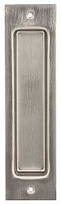 National Hardware N187-024 Door Pull, 2-1/16 in W, 9/32 in D, 8 in H, Steel, Satin Nickel
