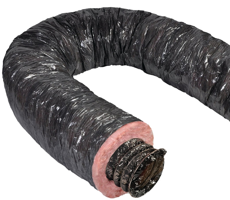 Master Flow MIF14X300 Mobile Home Insulated Flexible Duct, 14 in, 25 f ...