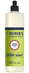 Mrs. Meyer's 12103 Dish Soap, 16 oz, Liquid, Citrus, White