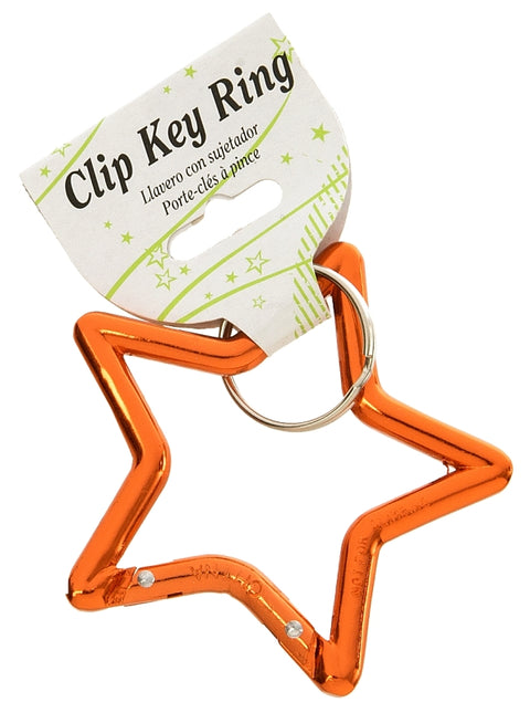 Hy-Ko KH495 Key Ring, Carabiner Ring, Pack of 5