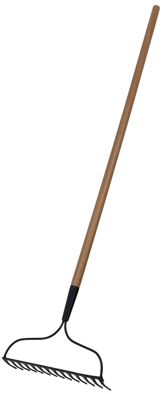 Eagle 1881600 Bow Rake, 14 in W Head, 14-Tine, 48 in L Handle